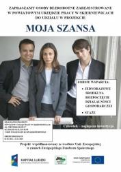 plakat projektu Moja Szansa 2010