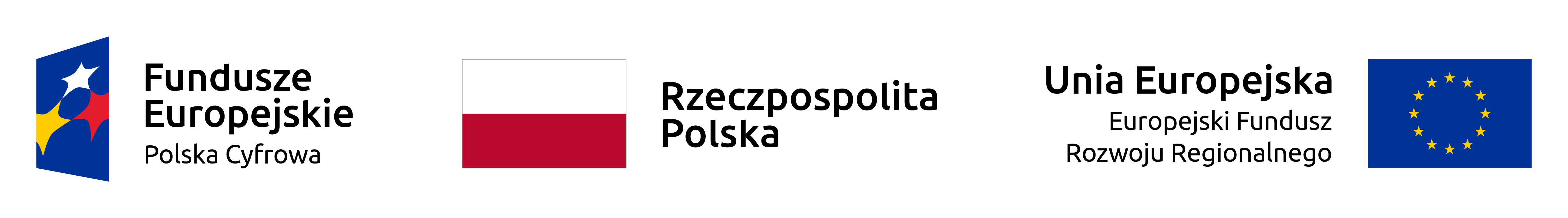 Logotyp Funduszy Europejskich Polska Cyfrowa